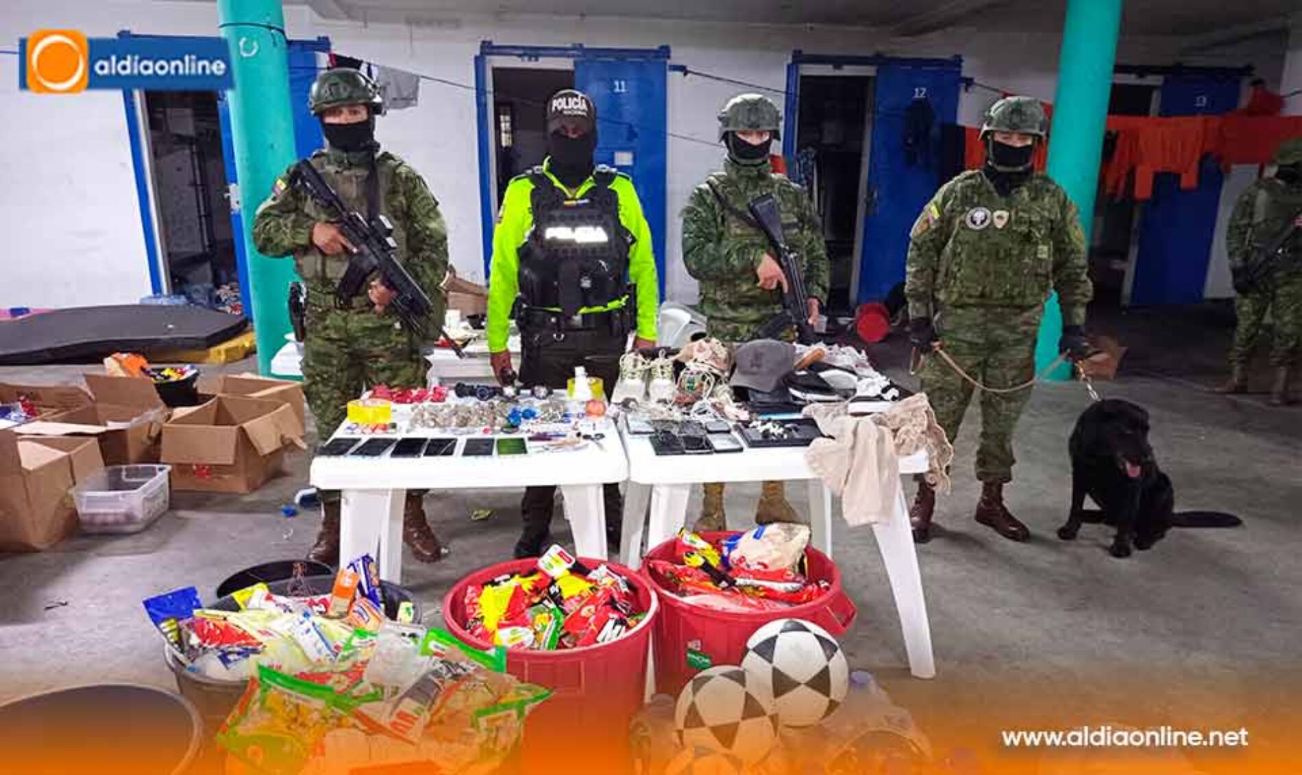 NUEVO GOLPE A LAS ACTIVIDADES ILÍCITAS EN EL INTERIOR DEL CPL COTOPAXI