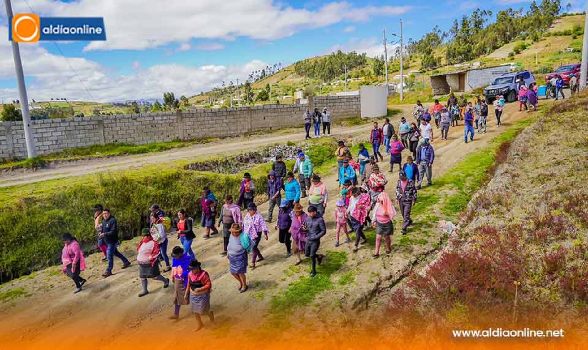 LA PREFECTURA DE COTOPAXI INICIA NUEVA OBRA VIAL EN LA PARROQUIA CANCHAGUA