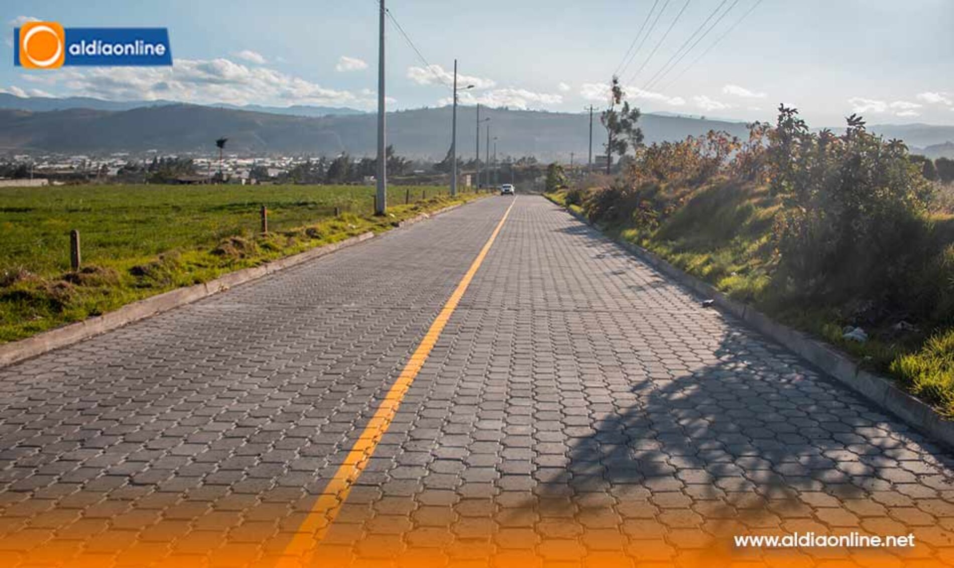 MUNICIPIO DE LATACUNGA INVIRTIÓ MÁS DE 100 MIL DÓLARES PARA EL ADOQUINADO EN LA CANGAHUA