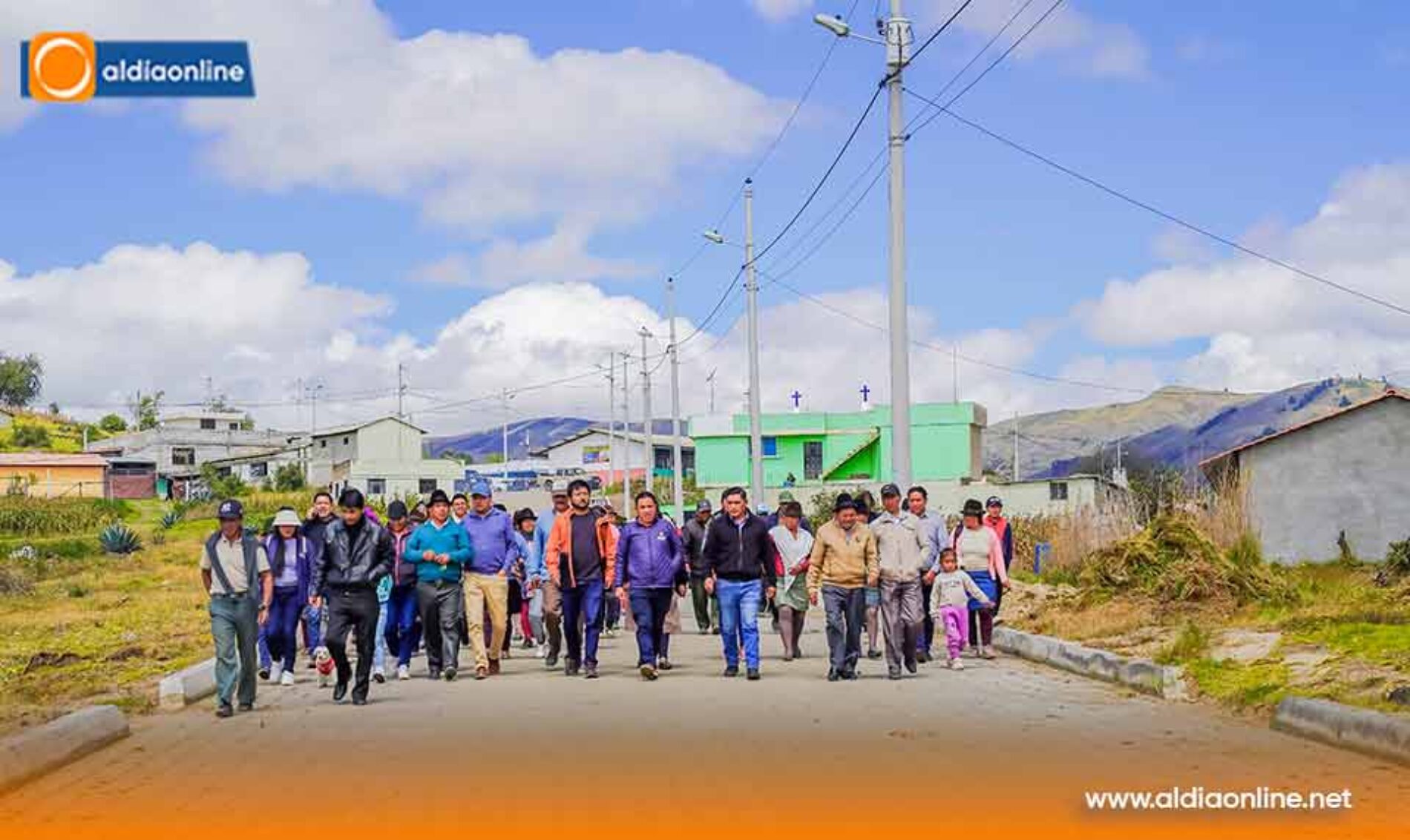 LA PREFECTURA DE COTOPAXI INICIA NUEVA OBRA VIAL EN LA PARROQUIA CANCHAGUA