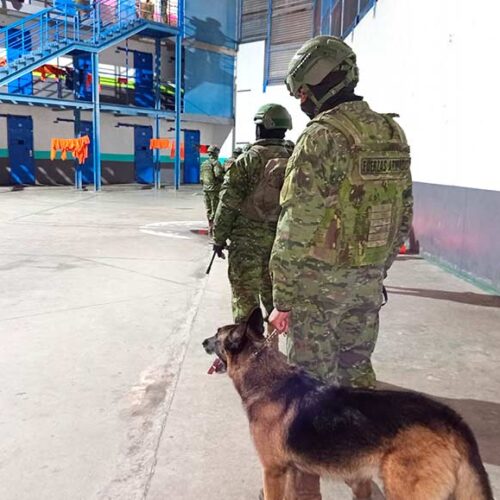 NUEVO GOLPE A LAS ACTIVIDADES ILÍCITAS EN EL INTERIOR DEL CPL COTOPAXI