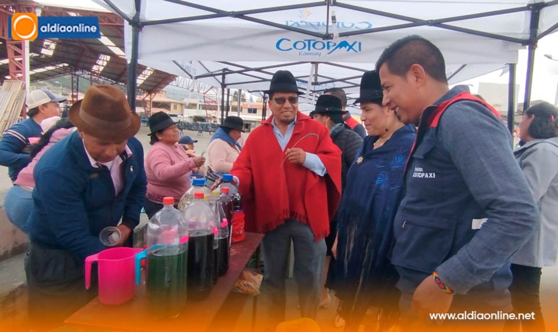 FERIA “DE LA MATA A LA OLLA” PROYECTO DE LA PREFECTURA DE COTOPAXI SE INAUGURÓ EN EL CANTÓN PUJILÍ (VIDEO)