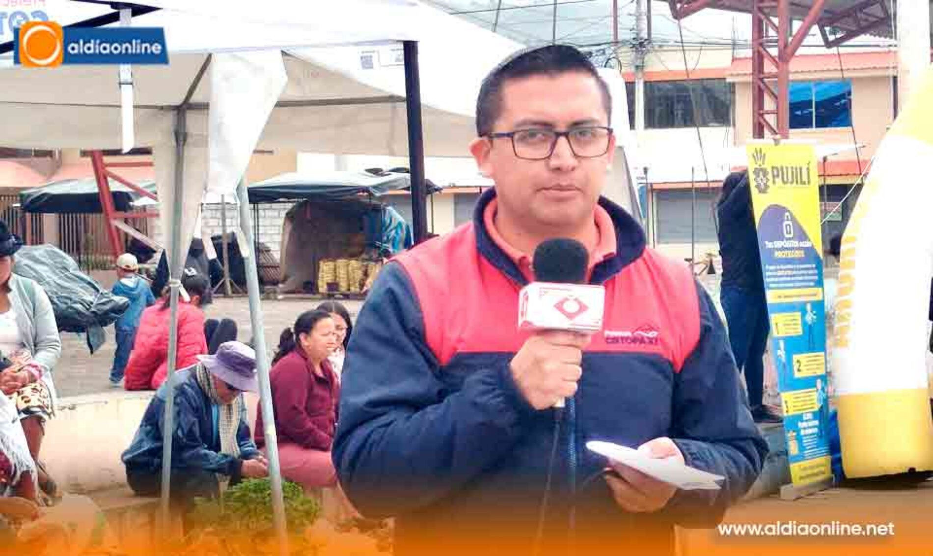 FERIA “DE LA MATA A LA OLLA” PROYECTO DE LA PREFECTURA DE COTOPAXI SE INAUGURÓ EN EL CANTÓN PUJILÍ (VIDEO)