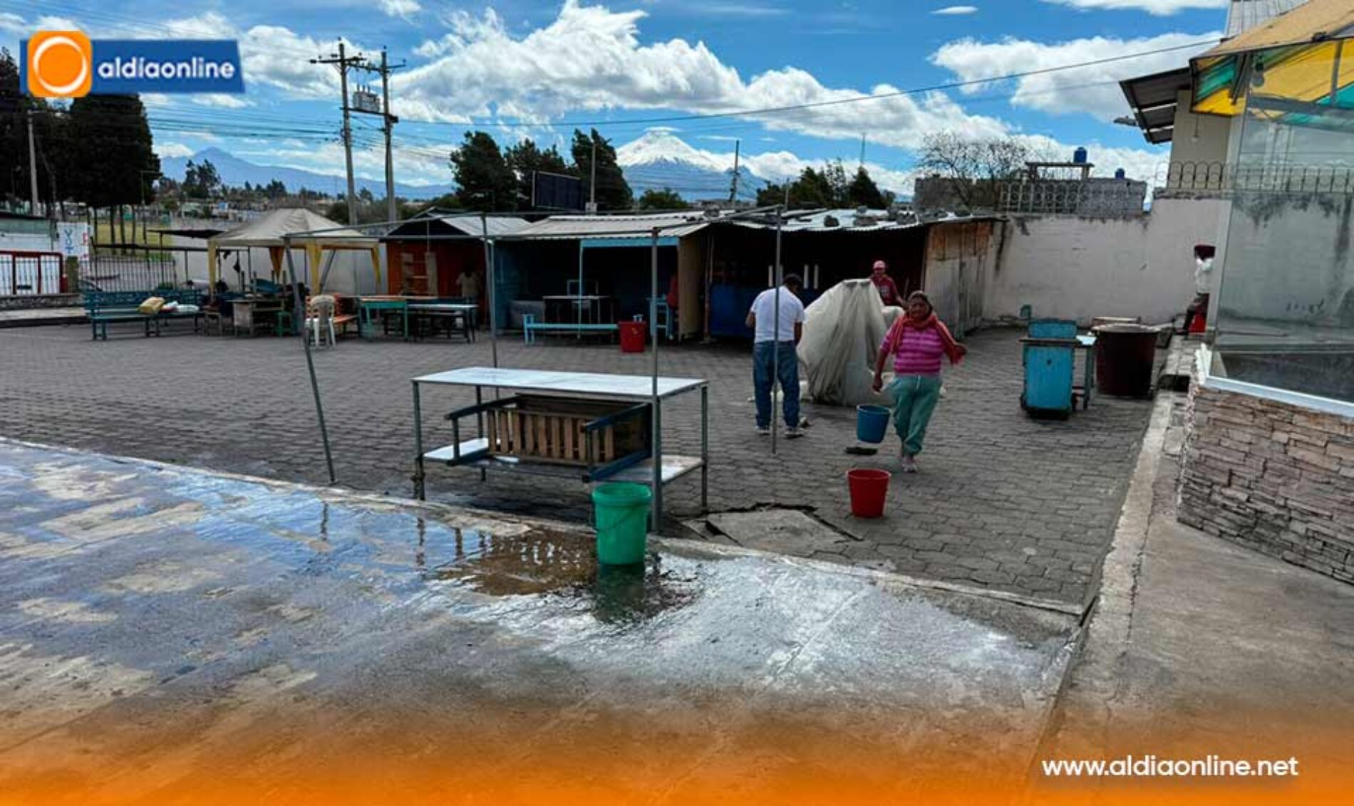 CAMAL MUNICIPAL DE SAQUISILÍ RECIBIÓ UNA LIMPIEZA Y DESINFECCIÓN PROFUNDA EN LAS NAVES DE EXPENDIO DE CARNE