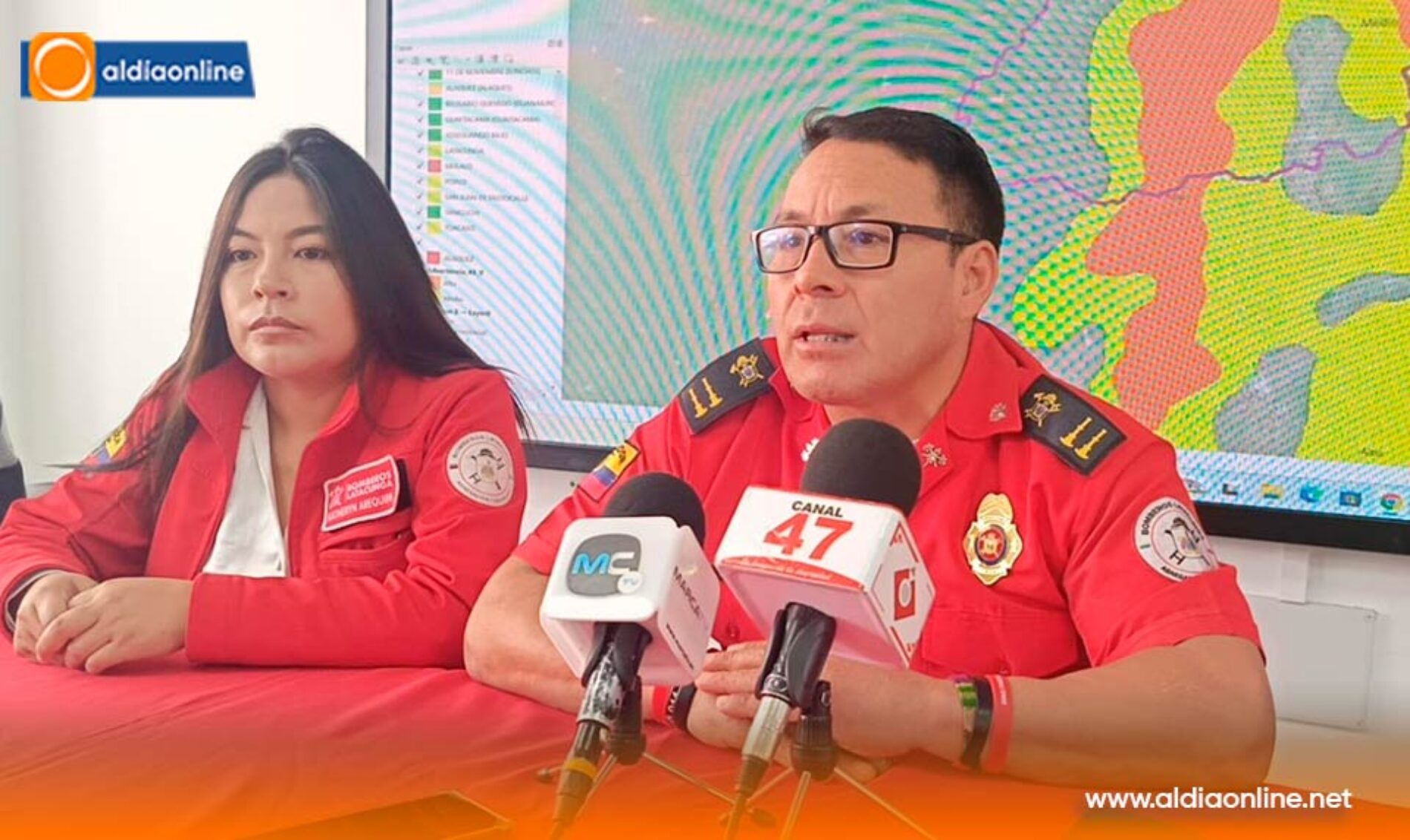CUERPO DE BOMBEROS DEL CANTÓN LATACUNGA LANZÓ PLAN DE PREVENCIÓN Y RESPUESTA ANTE INCENDIOS FORESTALES 2025