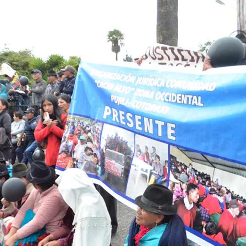 LA GOBERNACIÓN DE COTOPAXI RECHAZA ACTOS DE VIOLENCIA Y REAFIRMA EL RESPETO A LA INSTITUCIONALIDAD