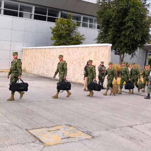 1600 SOLDADOS SE DESPLAZARON A VARIAS PROVINCIAS DEL PAÍS PARA REFORZAR LA SEGURIDAD INTERNA