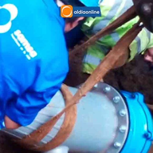 VIERNES 22 SUSPENSIÓN TEMPORAL DEL SERVICIO DE AGUA POTABLE EN SAQUISILÍ