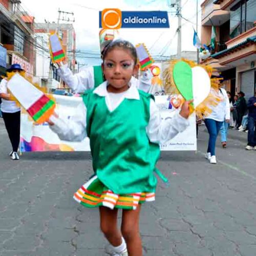 FIESTAS DE CANTONIZACIÓN DE SALCEDO EN SUS 106 AÑOS TUVO SU PREGÓN  CON COLORES Y EMOCIONES (VIDEO)