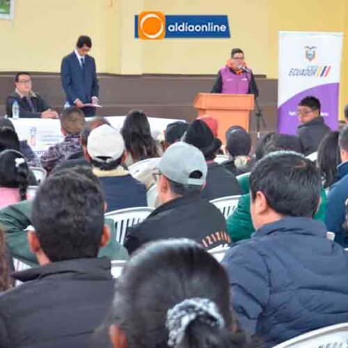 MAG REALIZÓ LA ENTREGÓ TÍTULOS DE PROPIEDAD Y BENEFICIOS A PRODUCTORES DE COTOPAXI (VIDEO)