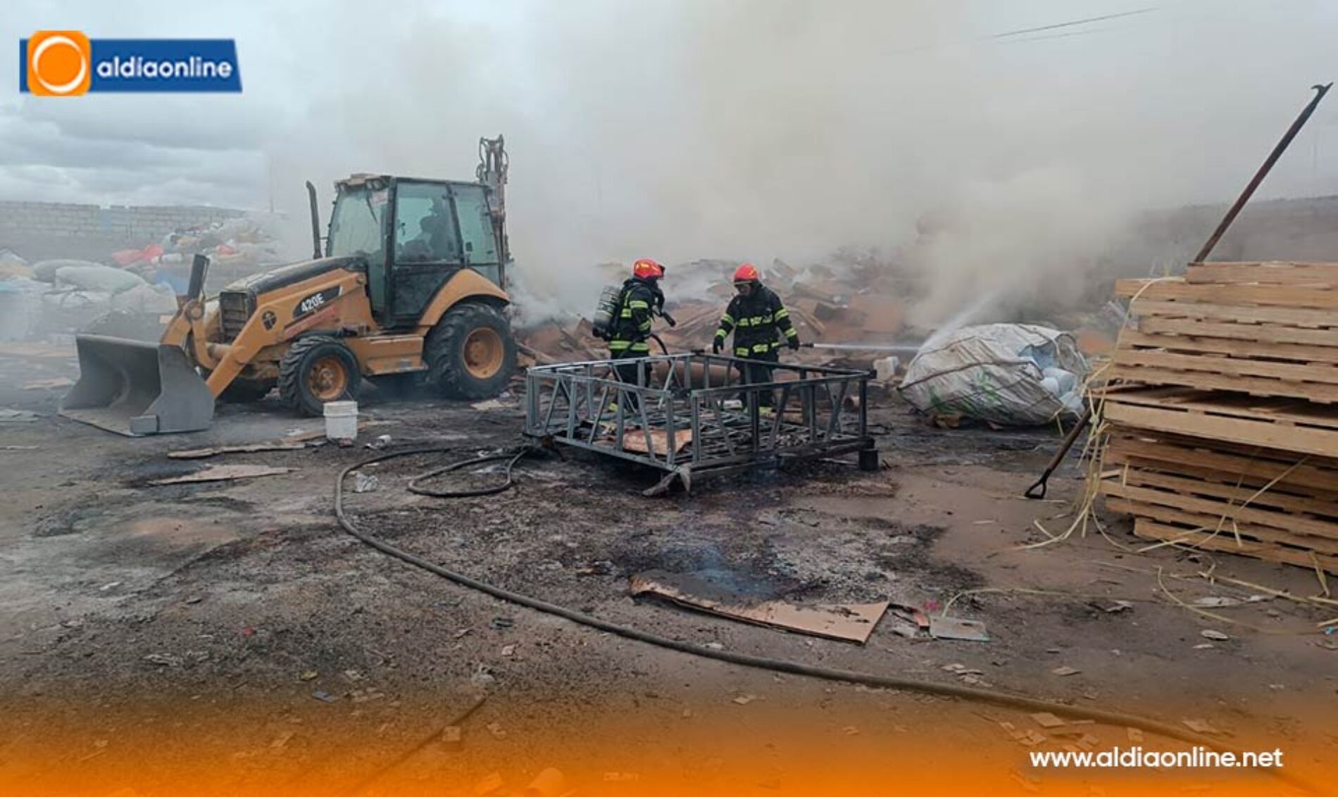 INCENDIO ESTRUCTURAL EN LA PARROQUIA ELOY ALFARO FUE ATENDIDA DE BOMBEROS DE LATACUNGA