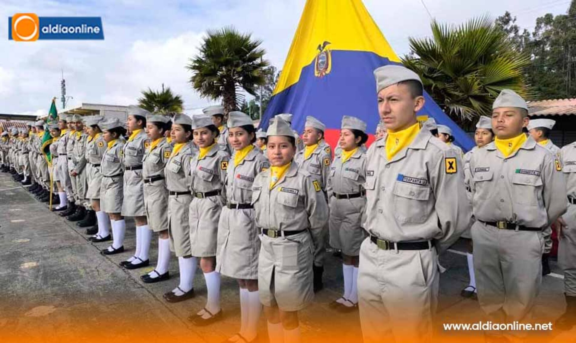 COLEGIO MILITAR NO. 13 “PATRIA”, INAUGURÓ EL AÑO LECTIVO Y DESIGNÓ NUEVO CUERPO DE BRIGADIERES