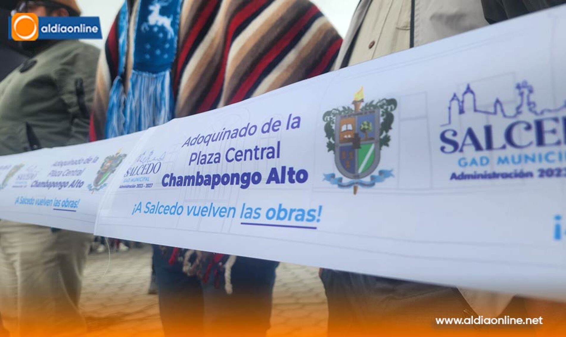 ALCALDÍA DE SALCEDO CUMPLE UN AÑO ENTREGANDO UNA OBRA POR SEMANA