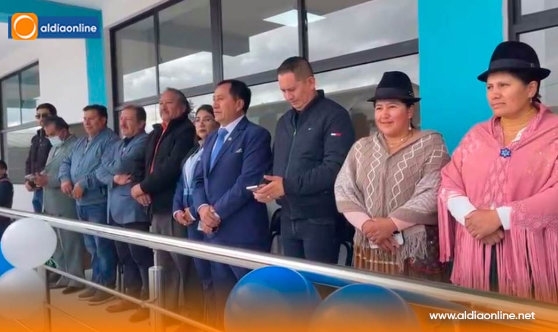 ALCALDE DE SAQUISILÍ INAUGURÓ BLOQUE DE AULAS  EN LA UNIDAD EDUCATIVA NACIONES UNIDAS