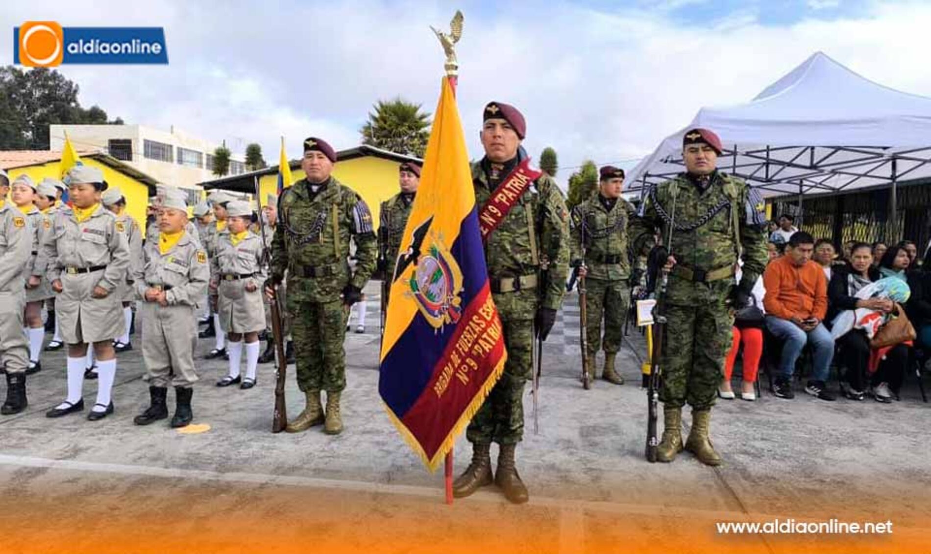 COLEGIO MILITAR NO. 13 “PATRIA”, INAUGURÓ EL AÑO LECTIVO Y DESIGNÓ NUEVO CUERPO DE BRIGADIERES