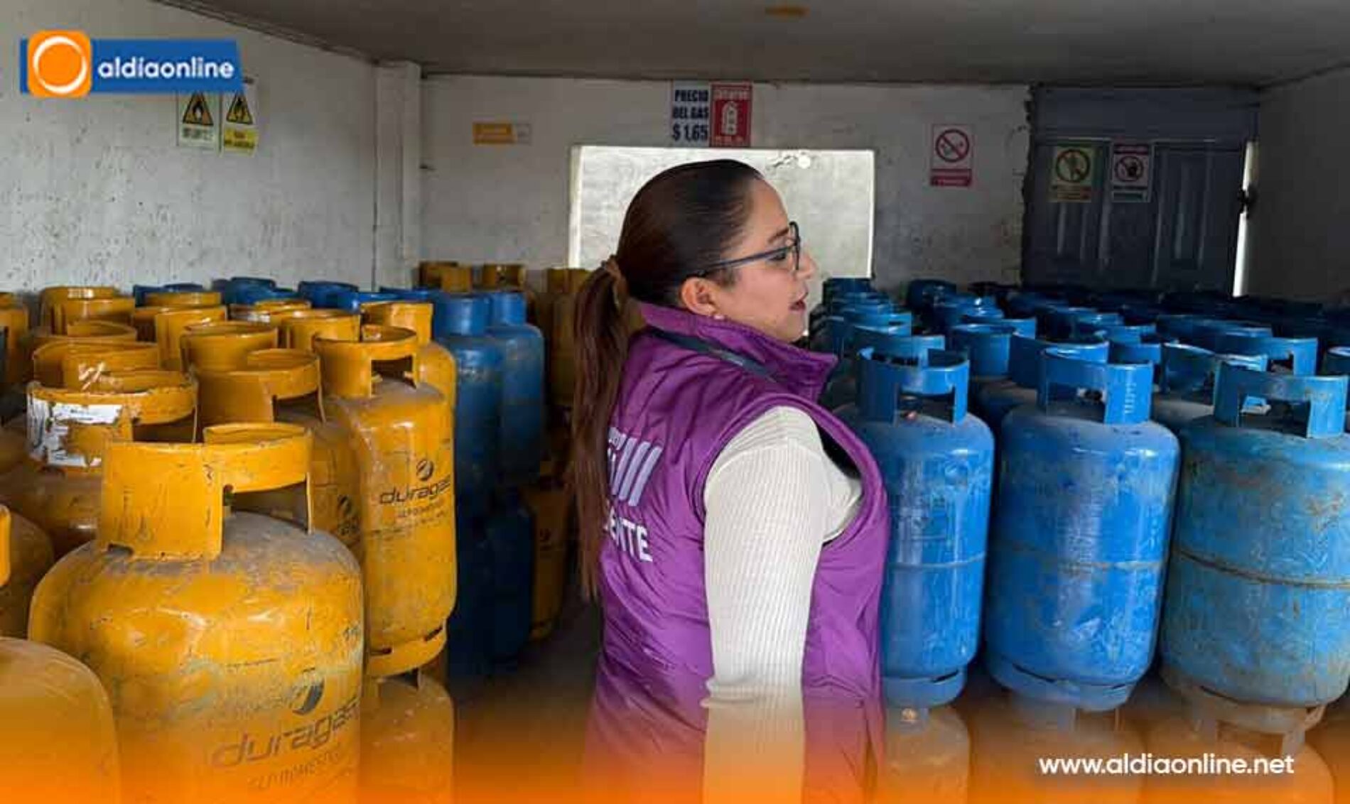 EL PRECIO DEL GAS DOMÉSTICO MANTIENE SU PRECIO DE $1,65
