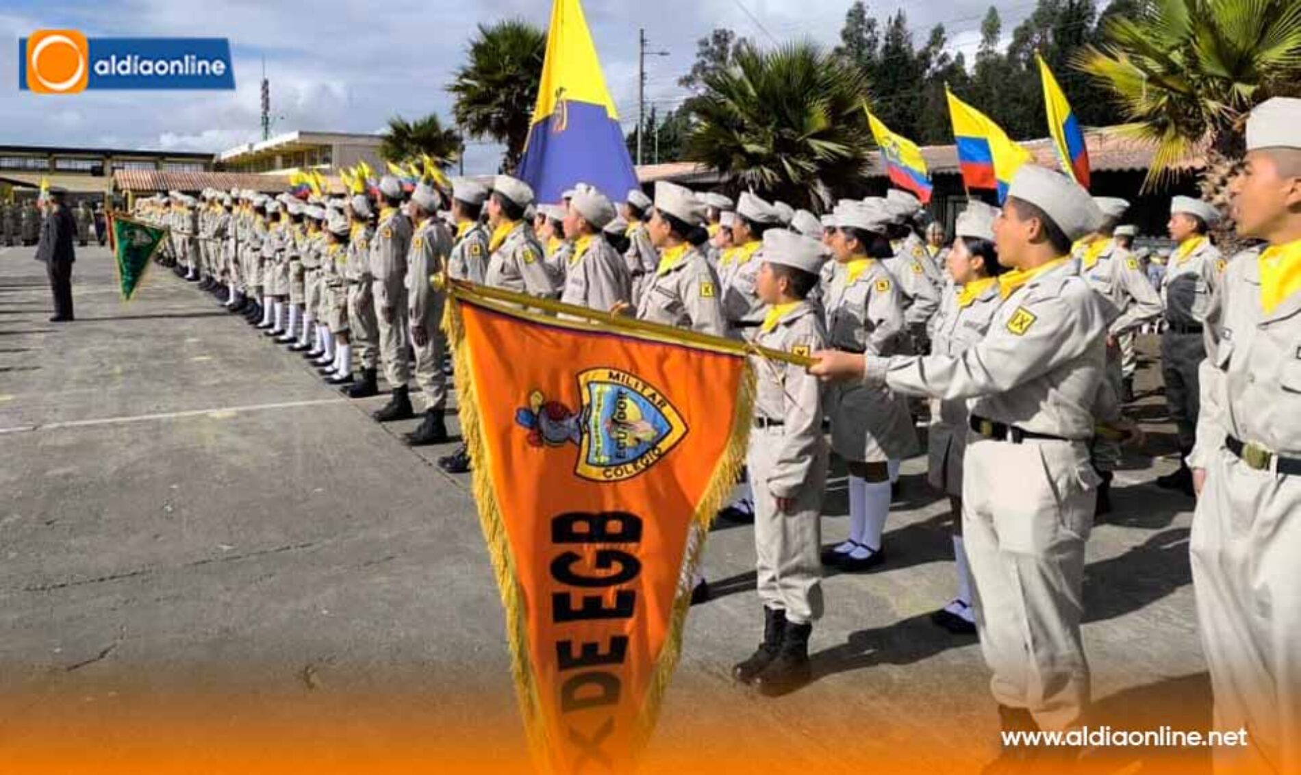 COLEGIO MILITAR NO. 13 “PATRIA”, INAUGURÓ EL AÑO LECTIVO Y DESIGNÓ NUEVO CUERPO DE BRIGADIERES