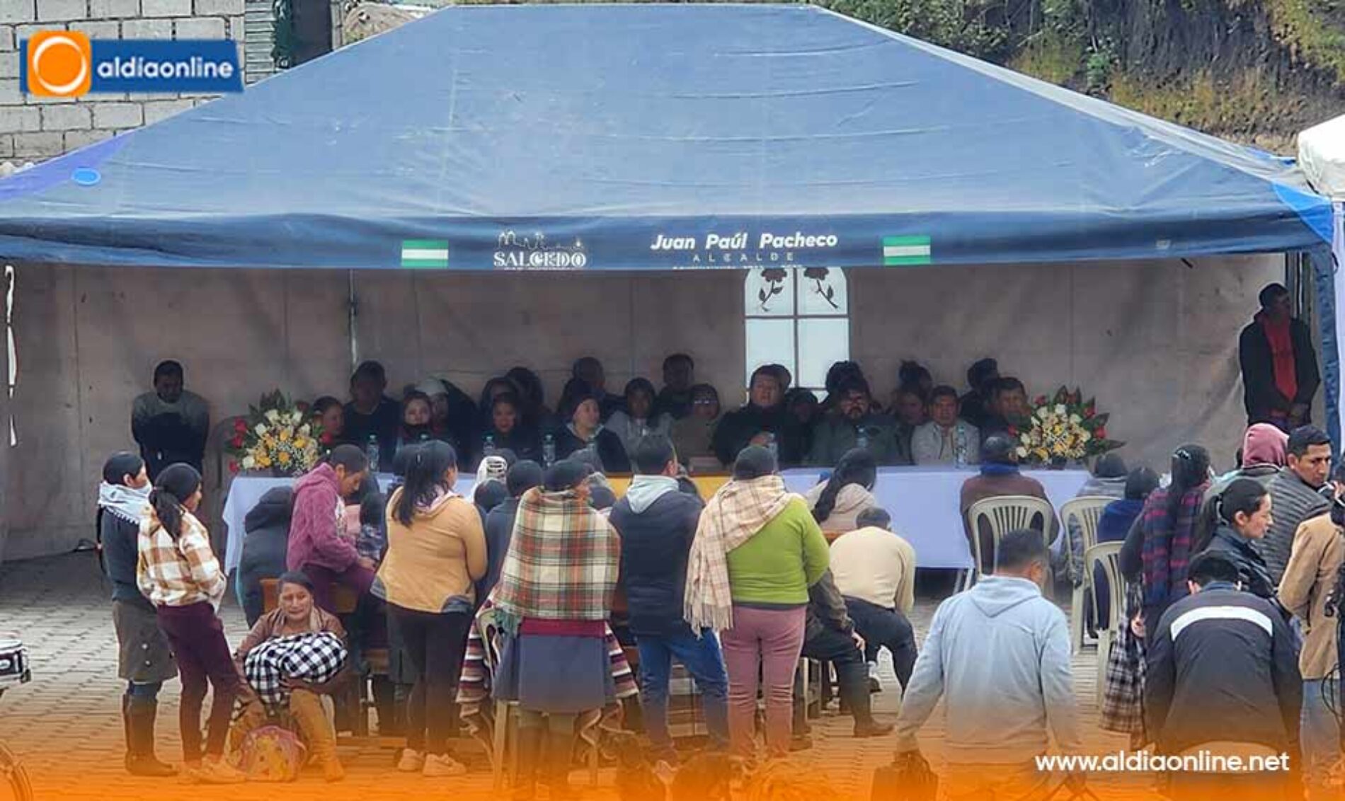 ALCALDÍA DE SALCEDO CUMPLE UN AÑO ENTREGANDO UNA OBRA POR SEMANA