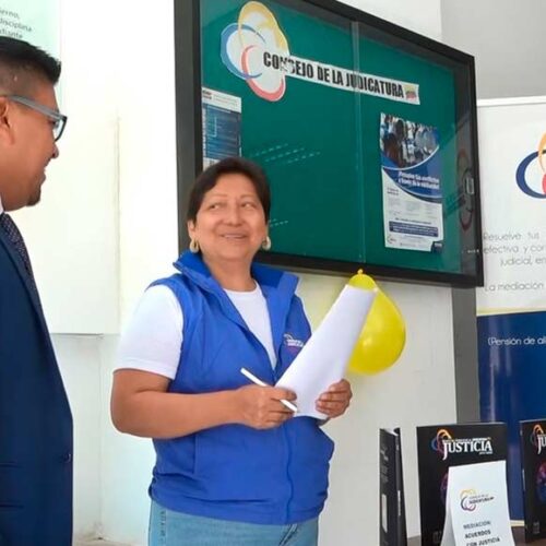 CJ COTOPAXI PROMUEVE LA CULTURA DE PAZ A TRAVÉS DE LA MEDIACIÓN