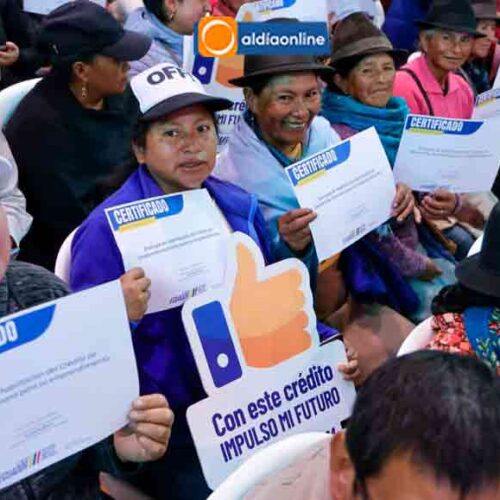 CERCA USD 11 MILLONES SE ENTREGÓ PARA DESARROLLO PRODUCTIVO A FAMILIAS VULNERABLES, DE ELLOS PARA CRÉDITOS ASOCIATIVOS UDD 3.9 PARA COTOPAXI