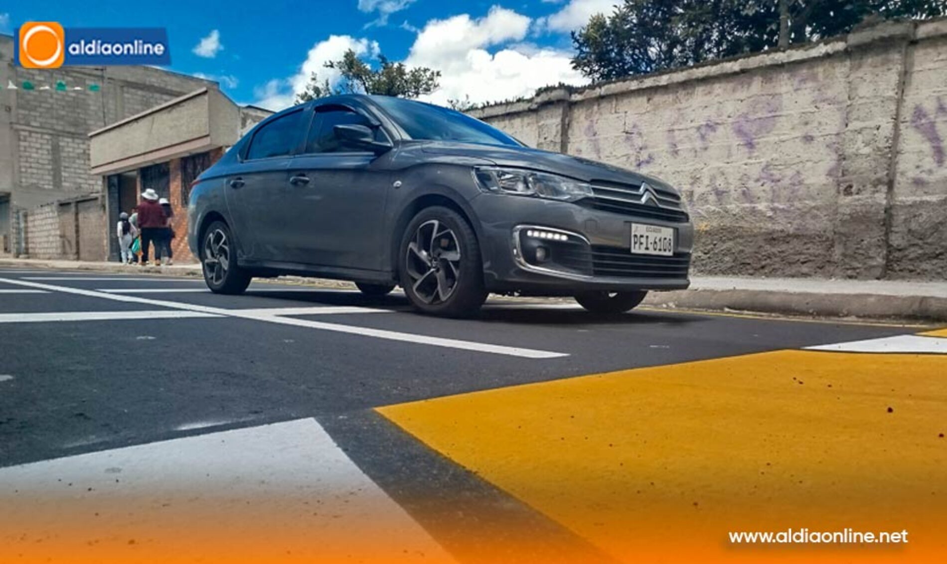 “UNA OBRA POR SEMANA” SE CUMPLE EN SALCEDO Y SE INAUGURÓ  VÍA 32 EN LA CALLE ABDÓN CALDERÓN (VIDEO)