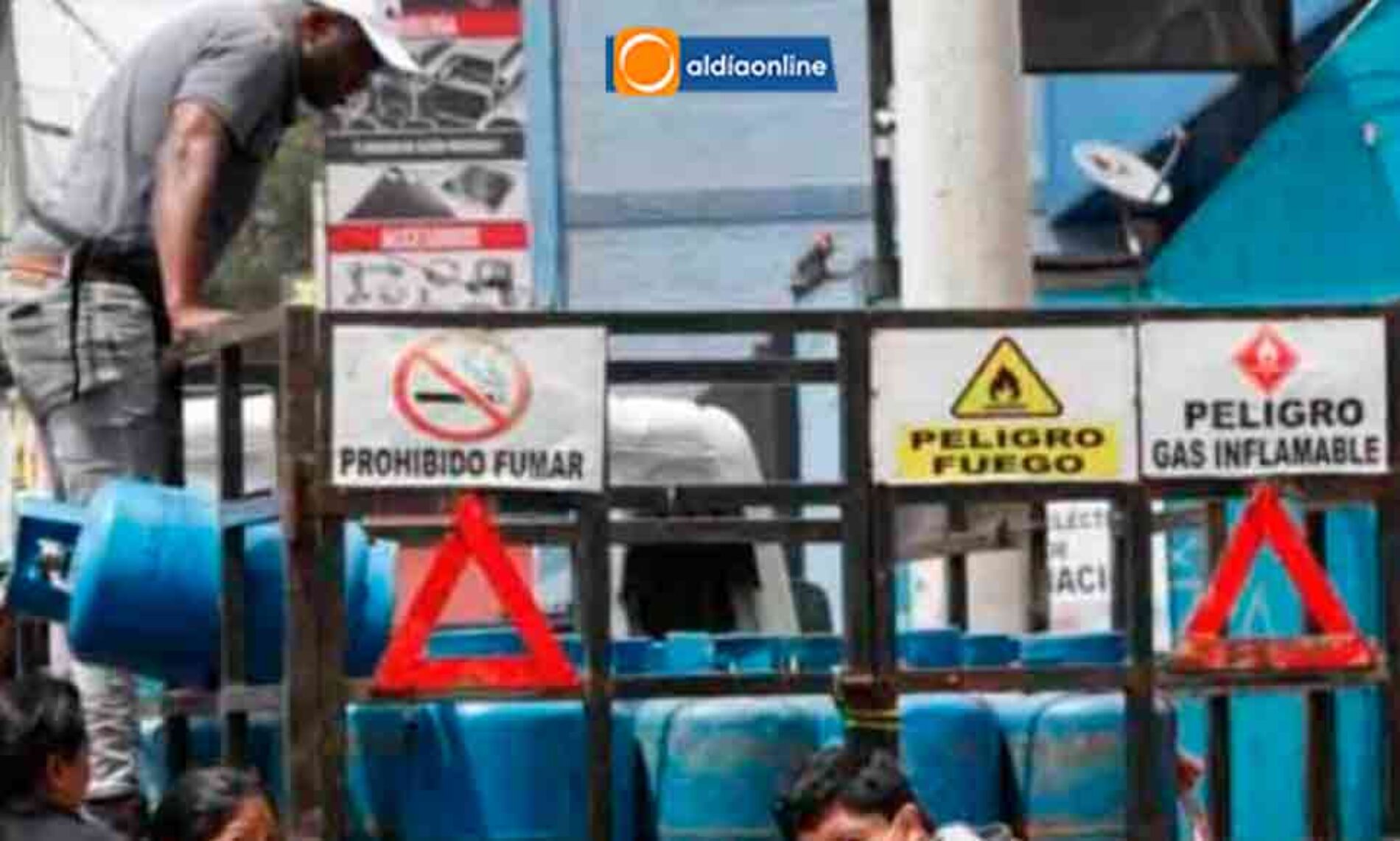 NERVIOSISMO DE CIUDADANÍA PREVIO AL PARO ABARROTA CENTROS DE ACOPIO DE GAS EN LATACUNGA