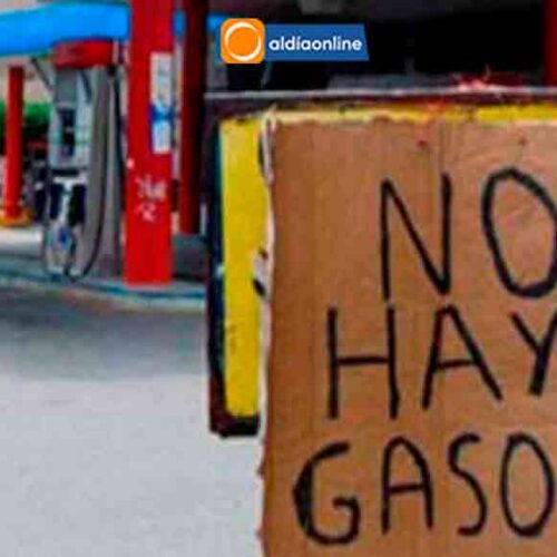 DESABASTECIMIENTO DE COMBUSTIBLE EN IMBABURA COMIENZA A EVIDENCIAR TRAS CUATRO DÍAS DE PARO