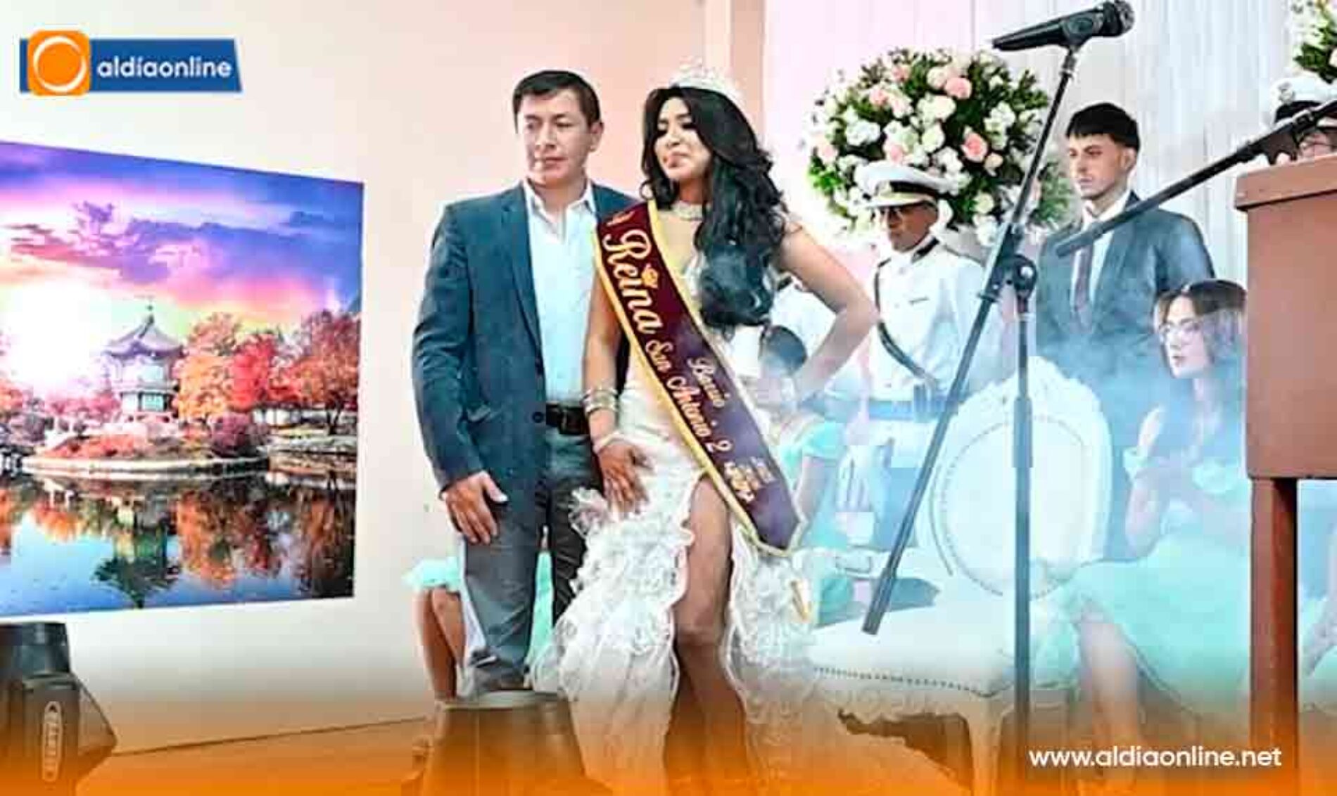 CARLA “I” REINA DEL BARRIO SAN ANTONIO 2 DEL CANTÓN SALCEDO FUE CORONADA Y EXALTADA (VIDEO)