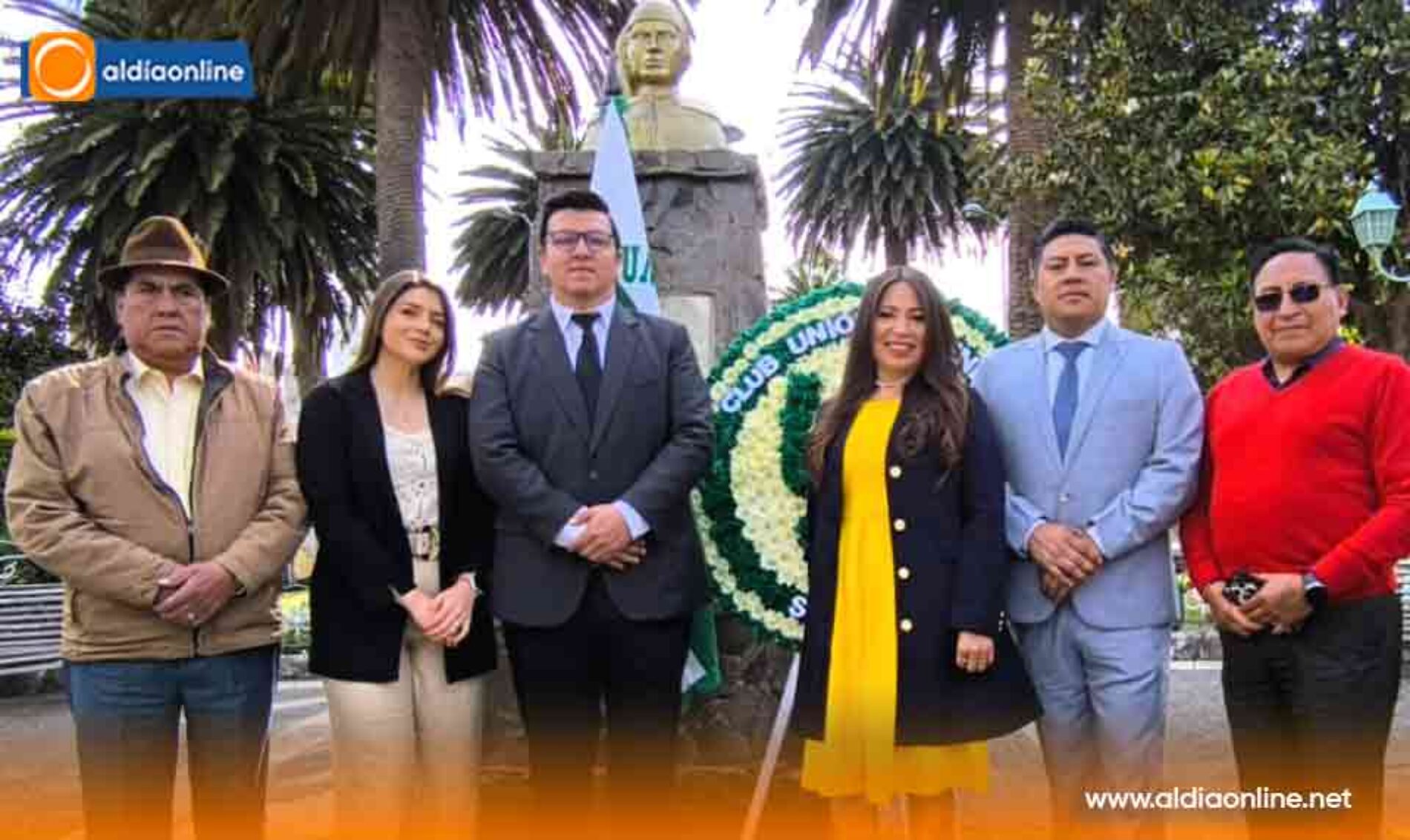 CLUB UNIÓN JUVENIL REALIZA HOMENAJE A FRAY MANUEL SALCEDO PATRONO EN LOS 106 AÑOS DE CANTONIZACIÓN