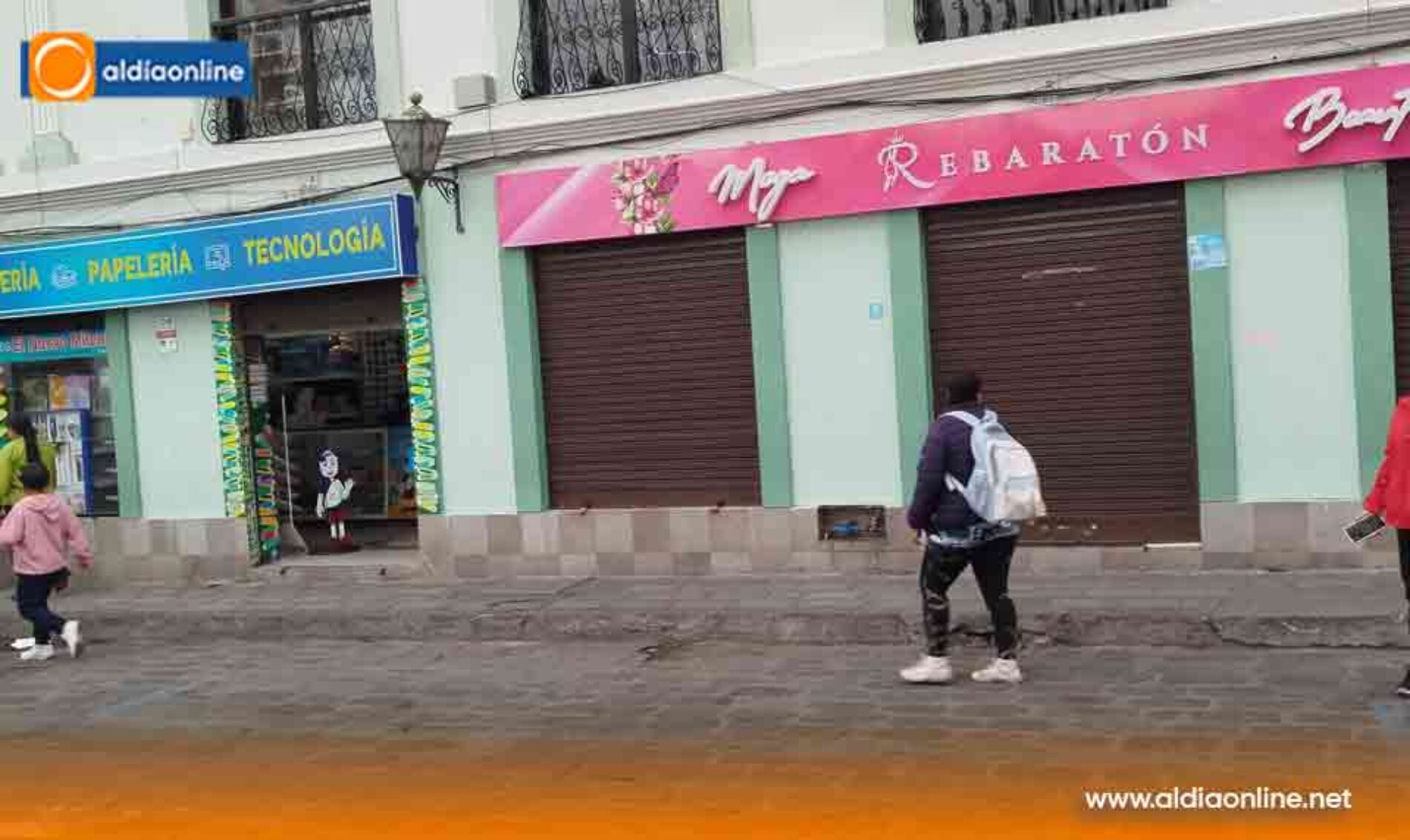 COMERCIANTES DEL CENTRO DE LATACUNGA  SOLICITARÁN A GOBERNADOR LEVANTAR LA  RESTRICCIÓN DEL PASO PEATONAL