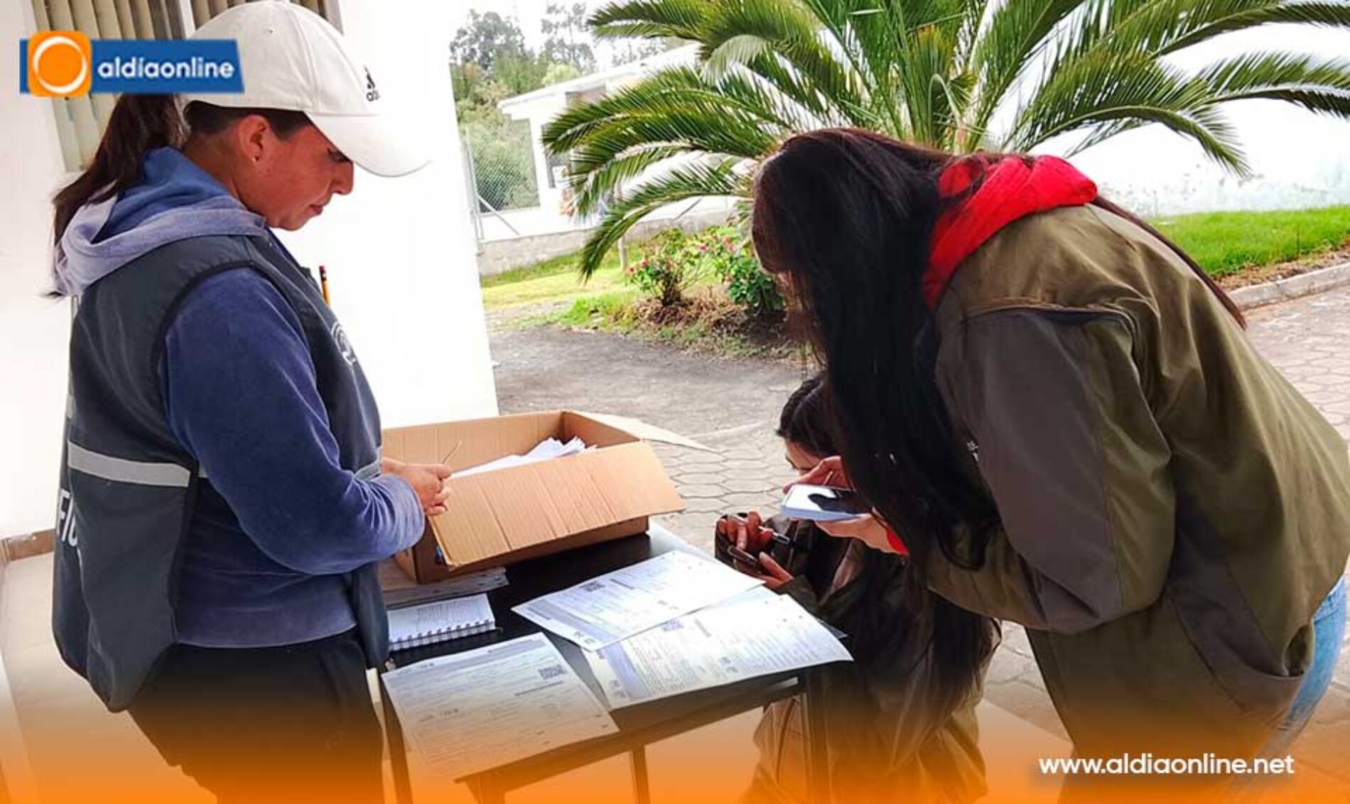 DELEGACIÓN PROVINCIAL ELECTORAL DE COTOPAXI CUMPLE NOTIFICACIONES A LOS MJRV