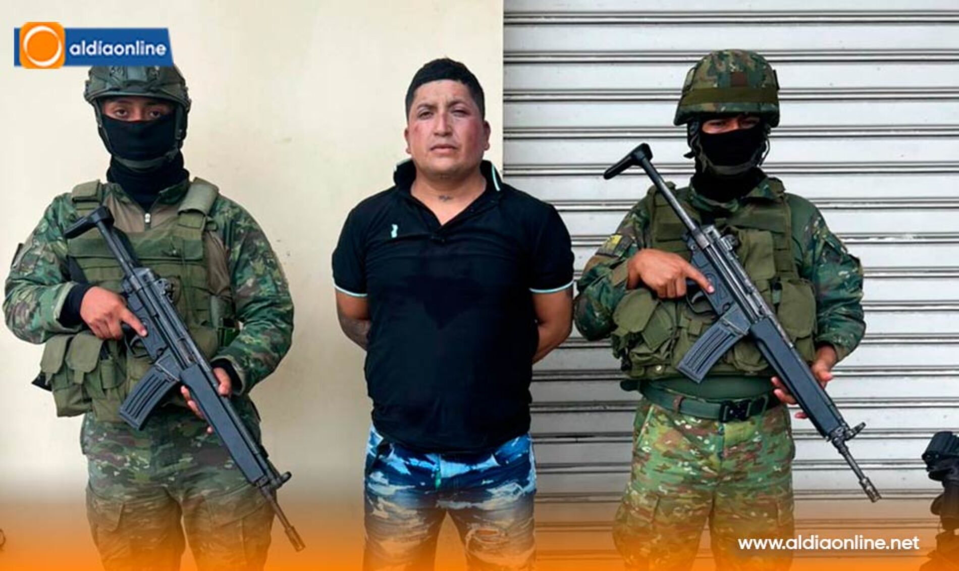 EJÉRCITO ECUATORIANO CAPTURA A CABECILLA DEL GRUPO ARMADO ORGANIZADO “PÁJAROS LOCOS”