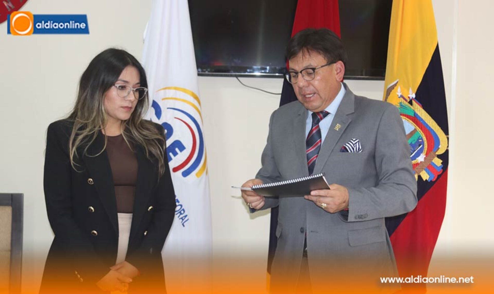 JUNTA PROVINCIAL ELECTORAL DE COTOPAXI DESIGNÓ PRESIDENTA