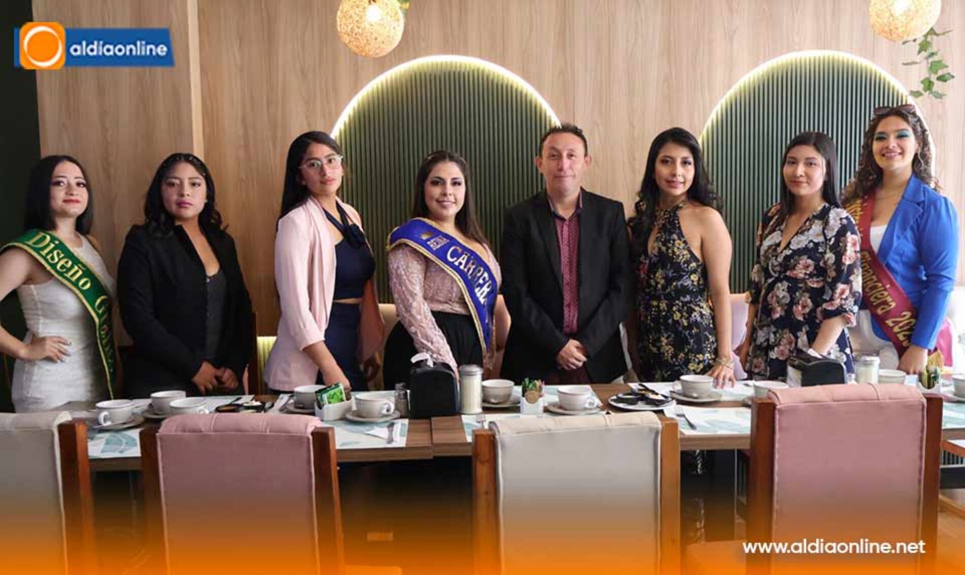 DESAYUNO DE CONFRATERNIDAD Y PARTICIPACIÓN EN MEDIOS DE LAS CANDIDATAS A REINA DEL INSTITUTO