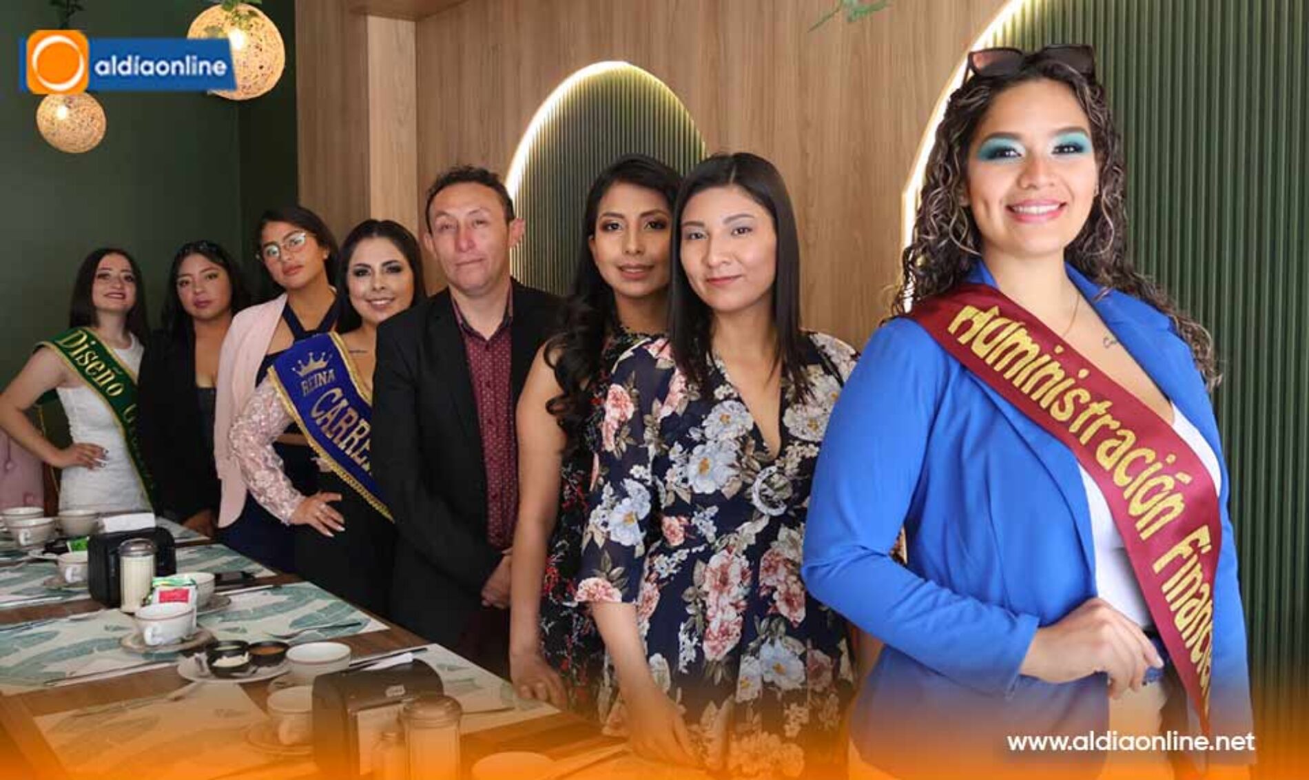 DESAYUNO DE CONFRATERNIDAD Y PARTICIPACIÓN EN MEDIOS DE LAS CANDIDATAS A REINA DEL INSTITUTO