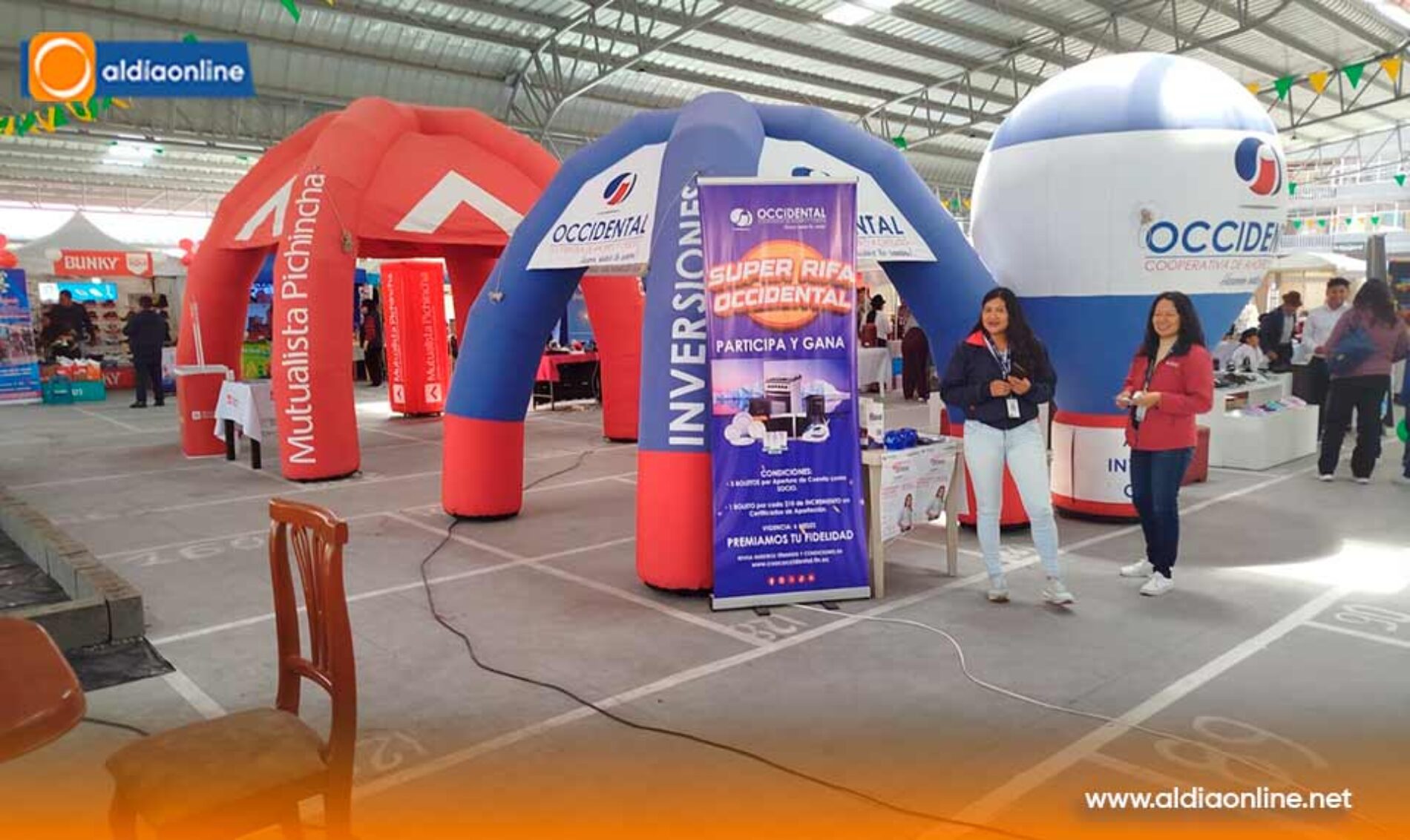 MUNICIPIO DE SAQUISILÍ IMPULSA A EMPRENDEDORES EN LA EXPO FERIA SAQUISILÍ 2025