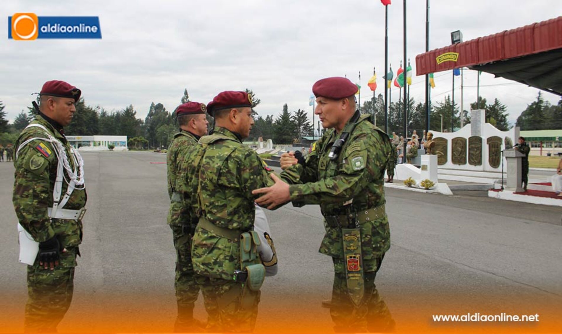 CAMBIO DE MANDO EN LA BRIGADA DE FUERZAS ESPECIALES NRO. 9 PATRIA