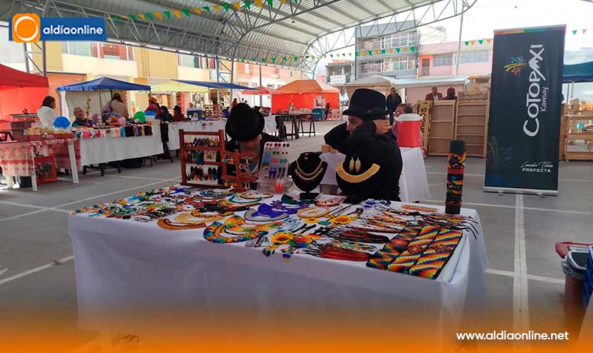 MUNICIPIO DE SAQUISILÍ IMPULSA A EMPRENDEDORES EN LA EXPO FERIA SAQUISILÍ 2025