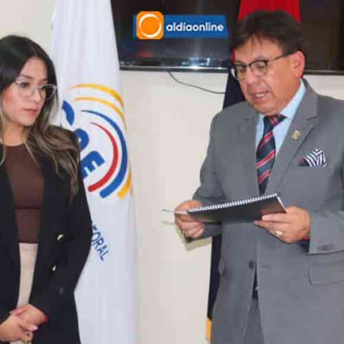 ANDREA CAROLINA SORIA TORRES, DESIGNADA COMO NUEVA PRESIDENTA DE LA JUNTA PROVINCIAL ELECTORA DE COTOPAXI