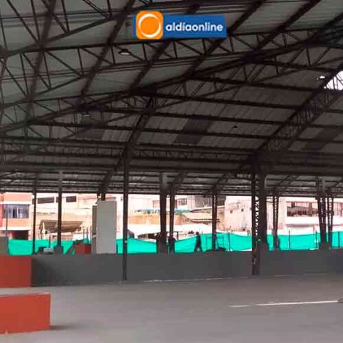 8 DE OCTUBRE ENTREGARÁN OBRA DE  PLAZA MARIO MOGOLLÓN ASEGURA DIR. OO.PP, CONTRATISTA PAGARÁ  MULTAS POR RETRASO(VIDEO)