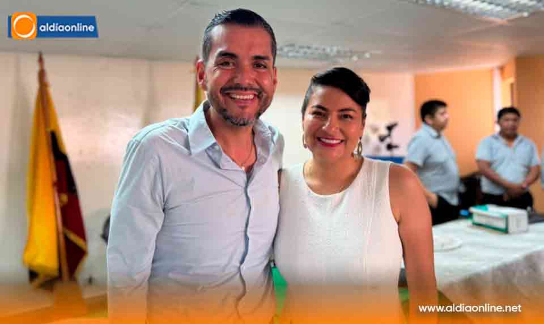 YURI COLORADO (MUISNE) E HIPÓLITO CARRERA (LA MANÁ) ALCALZARON LA PRESIDENCIA Y PRIMERA VICEPRESIDENCIA DE AME RESPECTIVAMENTE