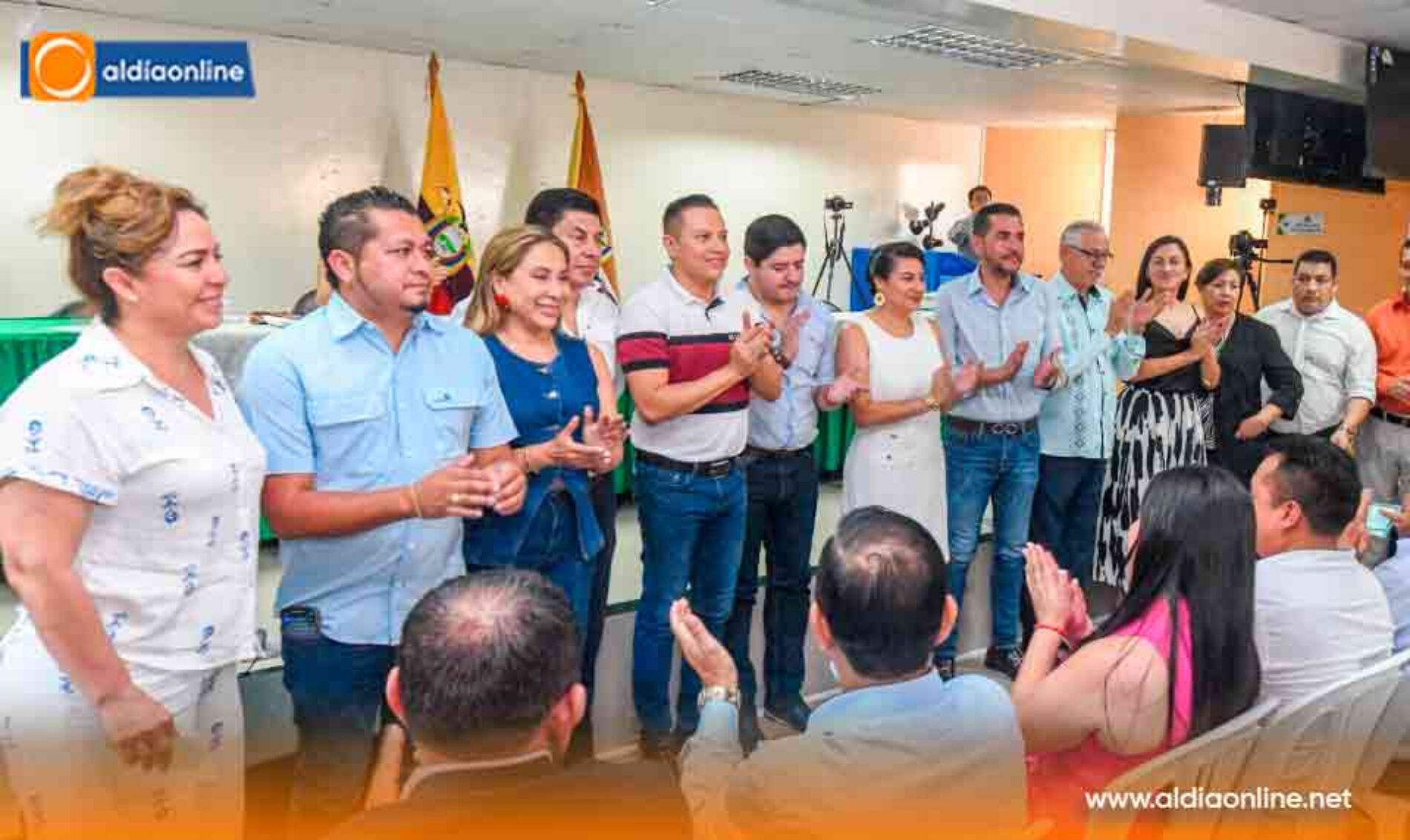 YURI COLORADO (MUISNE) E HIPÓLITO CARRERA (LA MANÁ) ALCALZARON LA PRESIDENCIA Y PRIMERA VICEPRESIDENCIA DE AME RESPECTIVAMENTE