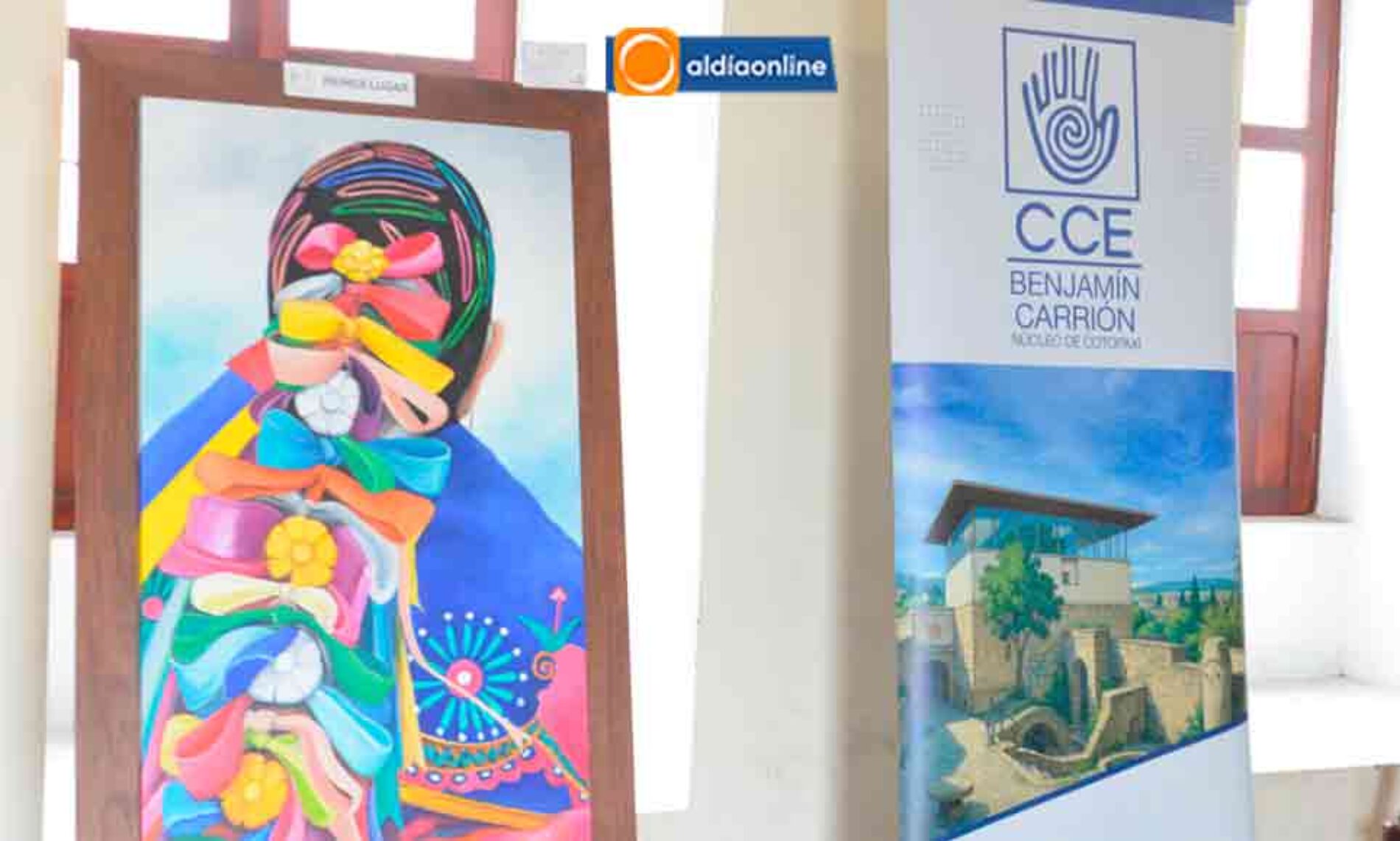 MUESTRA PICTÓRICA “LEONARDO TEJADA ZAMBRANO” SE PRESENTA EN SALÓN PATRIMONIAL DE SAQUISILÍ