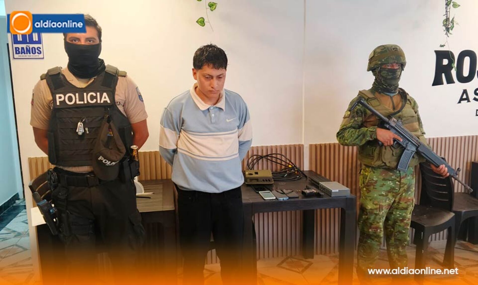 EJÉRCITO ECUATORIANO APREHENDIÓ A UN MIEMBRO DEL GAO “LOS LOBOS” EN QUEVEDO