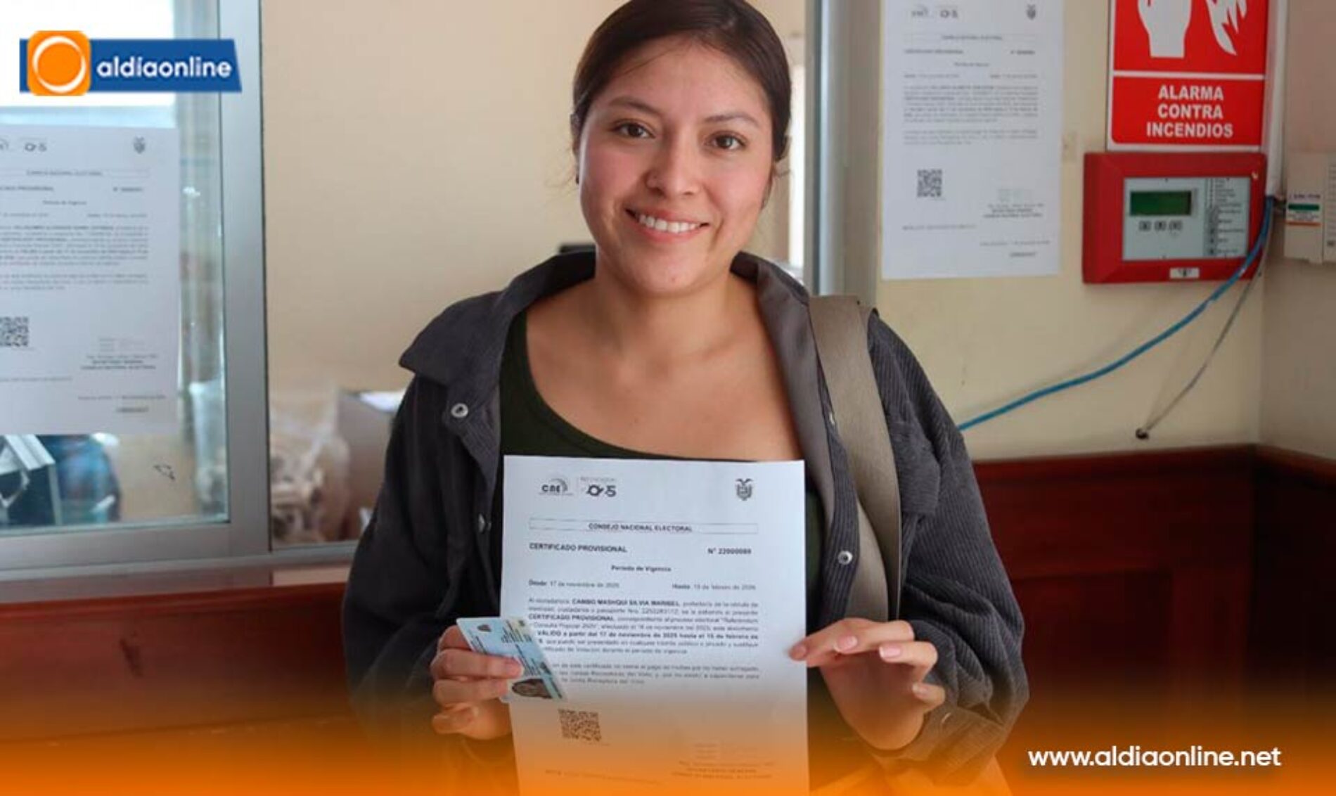 CNE COTOPAXI ENTREGA CERTIFICADOS PROVISIONALES