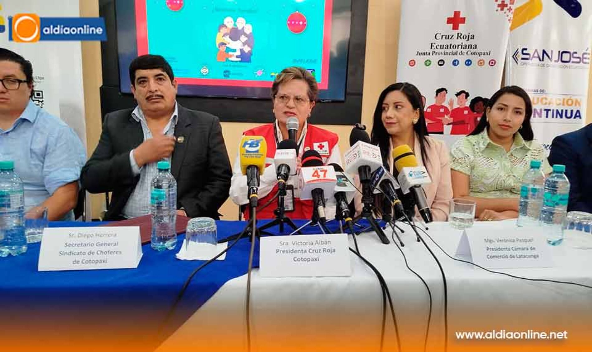 CRUZ ROJA COTOPAXI LANZA CAMPAÑA “¡ABRÁZAME NAVIDAD!” PARA LLEVAR ESPERANZA A COMUNIDADES VULNERABLES
