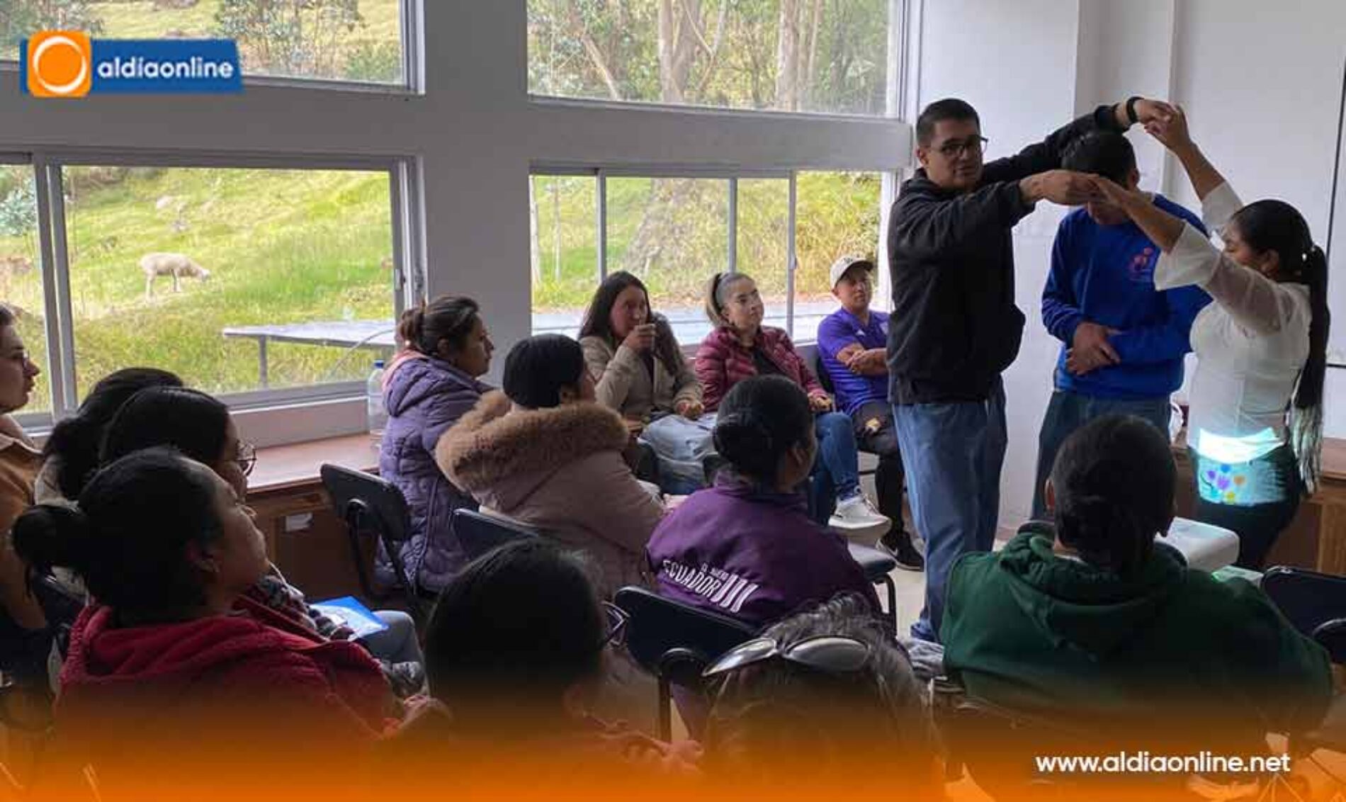 GOBIERNO PARROQUIAL DE ANGAMARCA FORTALECE ACCIONES EN FAVOR DE LAS PERSONAS CON DISCAPACIDAD