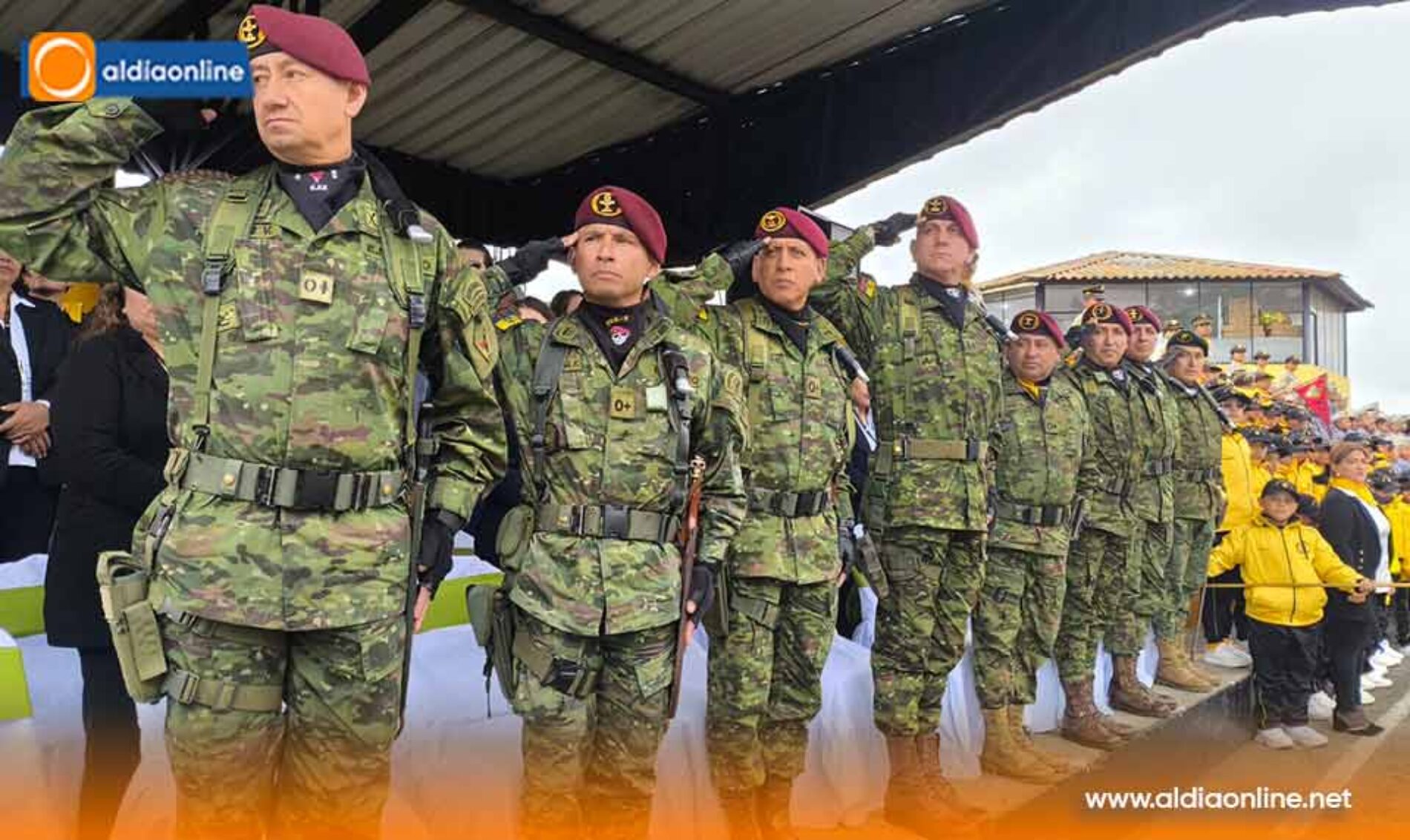 CONMEMORACIÓN DEL DÍA DEL HIMNO NACIONAL SE REALIZÓ EN EL COLEGIO MILITAR NO. 13 “PATRIA”