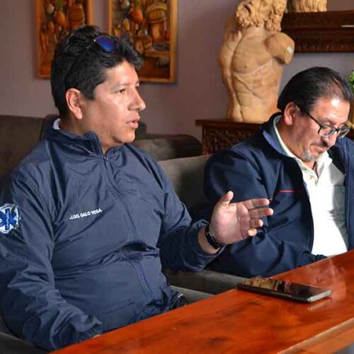 COORDINACIÓN INTERINSTITUCIONAL ANTE EVENTO DE DESLIZAMIENTO EN CUTURIVI