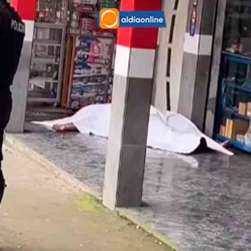 ATAQUE ARMADO DEJA UN HOMBRE FALLECIDO EN PLENO CENTRO URBANO DE LA MANÁ